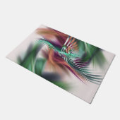 Extravaganter Tänzer Fußmatte (Schrägansicht)