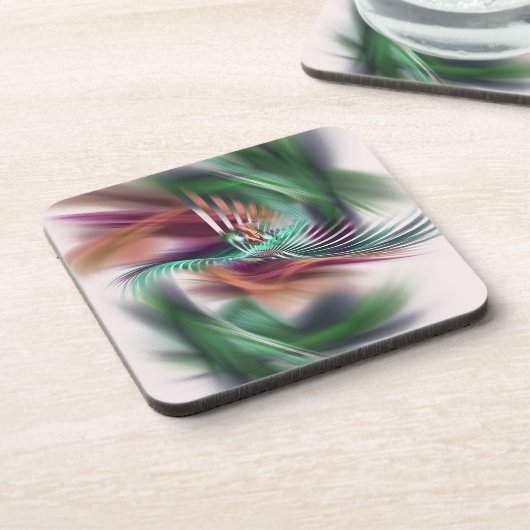 Extravaganter Tänzer Getränkeuntersetzer (Linke Seite)