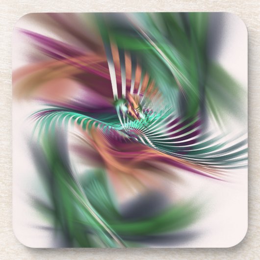 Extravaganter Tänzer Getränkeuntersetzer (Vorderseite)