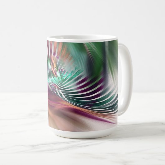 Extravaganter Tänzer Kaffeetasse (VorderseiteRechts)