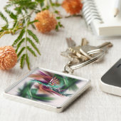 Extravaganter Tänzer Schlüsselanhänger (Seite)