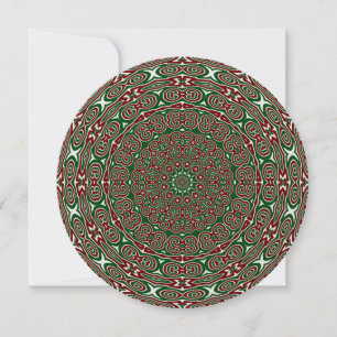 Extravaganter Verzierter Maximalist Groovy Christm Einladung