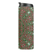 Extravaganter Verzierter Maximalist Groovy Christm Thermosbecher (Nach rechts gedreht)