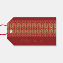 Extravaganter Vintager Urlaub Geschenkanhänger