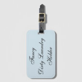 Extravaganter Wäschetrockner Gepäckanhänger (Vorderseite Vertikal)