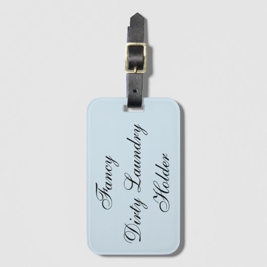 Extravaganter Wäschetrockner Gepäckanhänger (Vorderseite Vertikal)