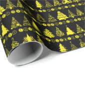 Extravaganter Weihnachtsbaum Geschenkpapier (Rolleneckpunkt)