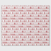 Extravaganter Weihnachtsbaum Geschenkpapier (Flach)