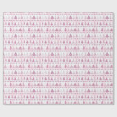 Extravaganter Weihnachtsbaum Geschenkpapier (Flach)