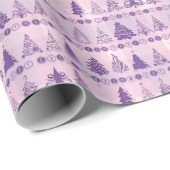 Extravaganter Weihnachtsbaum Geschenkpapier (Rolleneckpunkt)