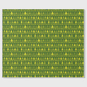 Extravaganter Weihnachtsbaum Geschenkpapier (Flach)