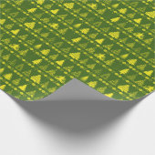 Extravaganter Weihnachtsbaum Geschenkpapier (Ecke)
