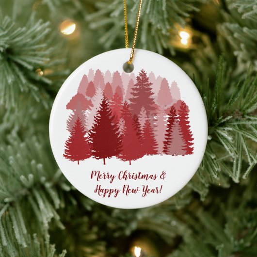 Extravaganter Weihnachtsbaum Keramik Ornament (Baum)