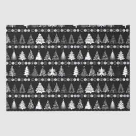 Extravaganter Weihnachtsbaum Seidenpapier