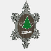 Extravaganter Weihnachtsbaum Wirbel Ornament (Links)