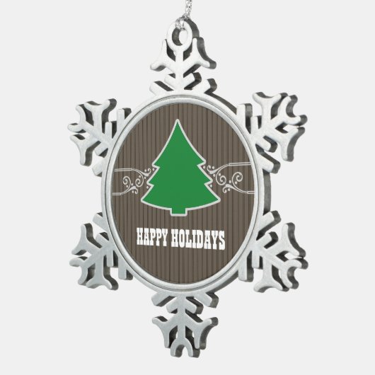 Extravaganter Weihnachtsbaum Wirbel Ornament (Rechts)