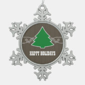 Extravaganter Weihnachtsbaum Wirbel Ornament (Vorderseite)