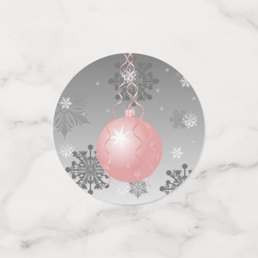 Extravaganter Weihnachtsgeschmack Confetti Konfetti (Klein Vorderseite)