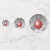 Extravaganter Weihnachtsschmucktisch Confetti Konfetti (Vorderseiten)