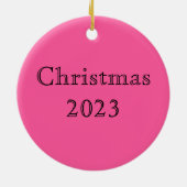 Extravaganter Zuckerschädel Keramik Ornament (Hinten)