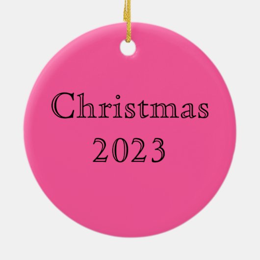 Extravaganter Zuckerschädel Keramik Ornament (Hinten)