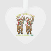 Extravagantes Akrylherz Ornament (Vorderseite)