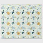 Extravagantes Allover-Muster Nahtloses Muster Geschenkpapier (Flach)