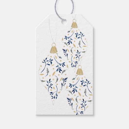 Extravagantes Aquarellmuseum Geschenkanhänger (Vorderseite)