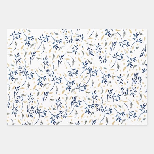 Extravagantes Aquarellmuseum Geschenkpapier Set (Vorderseite 3)