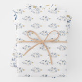 Extravagantes Aquarellmuseum Geschenkpapier Set (Beispiel)