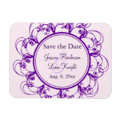 Extravagantes Bild speichern Sie das Datumsfenster Magnet (Horizontal)