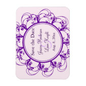 Extravagantes Bild speichern Sie das Datumsfenster Magnet (Vertikal)