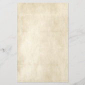 Extravagantes Bildlauf Altpapier mit Ihrem Namen Briefpapier (Rückseite)