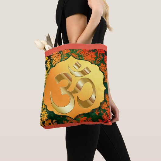 Extravagantes Blumenmoor Tasche (Von Nahem)
