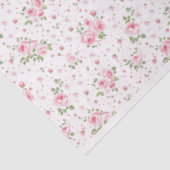 Extravagantes Blumenzapier Seidenpapier (Ausschnitt)