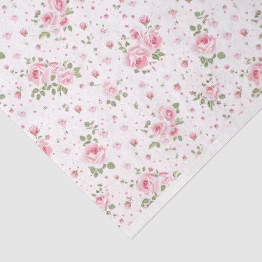 Extravagantes Blumenzapier Seidenpapier (Ausschnitt)