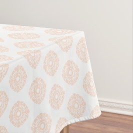 Extravagantes Blush Peach Pattern Tablette Tischdecke