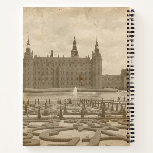 Extravagantes Cat & The Castle Bullet Journal Notizblock (Rückseite)