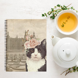 Extravagantes Cat & The Castle Bullet Journal Notizblock