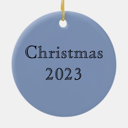 Extravagantes Delft-Blau-Weiß-Roster-Huhn Keramik Ornament (Hinten)