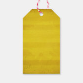 Extravagantes Elefantendesign feine, helle Farben Geschenkanhänger (Rückseite)