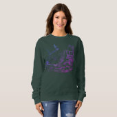 Extravagantes "Elf-Manor"-Crewneck Sweatshirt (Vorne ganz)