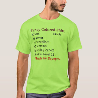 Extravagantes farbiges Shirt (Stoff-Rüstung) - mit