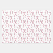 Extravagantes Farbrosa Muster Geschenkpapier Set (Vorderseite 2)