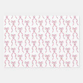 Extravagantes Farbrosa Muster Geschenkpapier Set (Vorderseite)