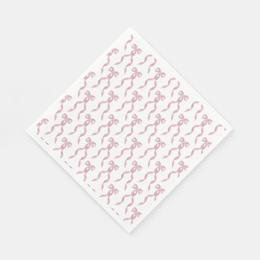 Extravagantes Farbrosa Muster Serviette (Ecke)