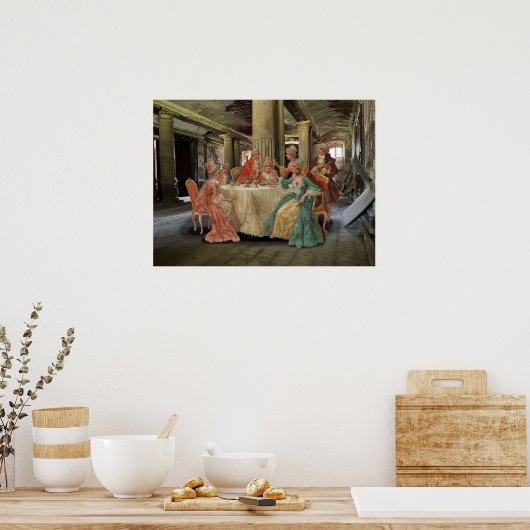 Extravagantes Fest Poster (Küche)