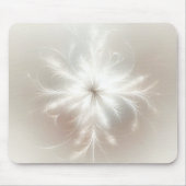 Extravagantes Fraktal Snowflake Mousepad (Vorne)