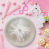 Extravagantes Fraktal Snowflake Pappteller (Party)