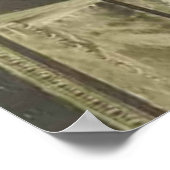 extravagantes Frauenposter aus den 1900er Jahren Poster (Ecke)